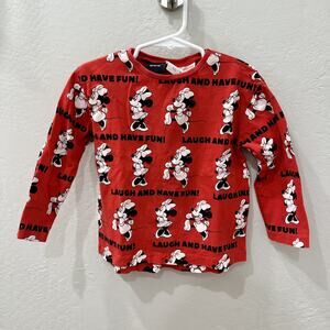 Zara Disney Minnie Mouse Sweatshirt